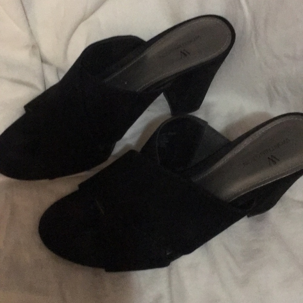 Worthington mule heels. Size 7.5